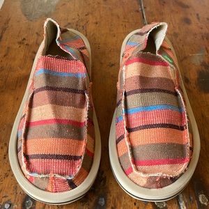 New Never Worn Frantic Canvas Loafer Sz:9